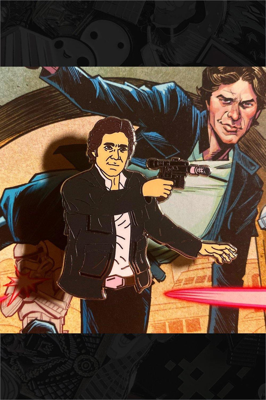 582. "Solo" Pin by Punch It Chewie Press - Hero Complex Gallery