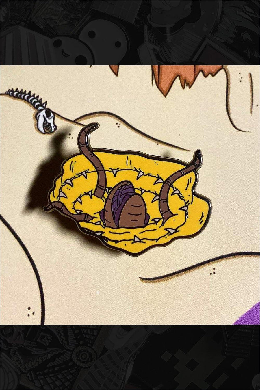 581. "Sarlacc" Pin by Punch It Chewie Press - Hero Complex Gallery