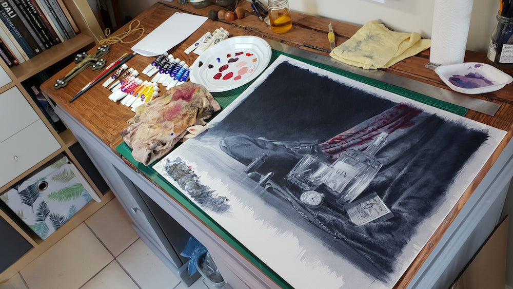 "Red Right Hand" by Robin Springett