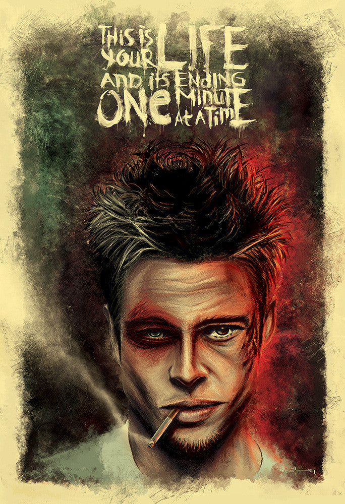"FIGHT CLUB: LIFE" by Raj Khatri - Hero Complex Gallery
