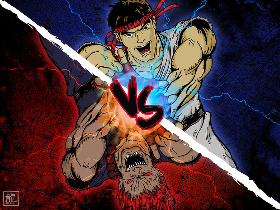 "Versus" by Randy Adlawan - Hero Complex Gallery
