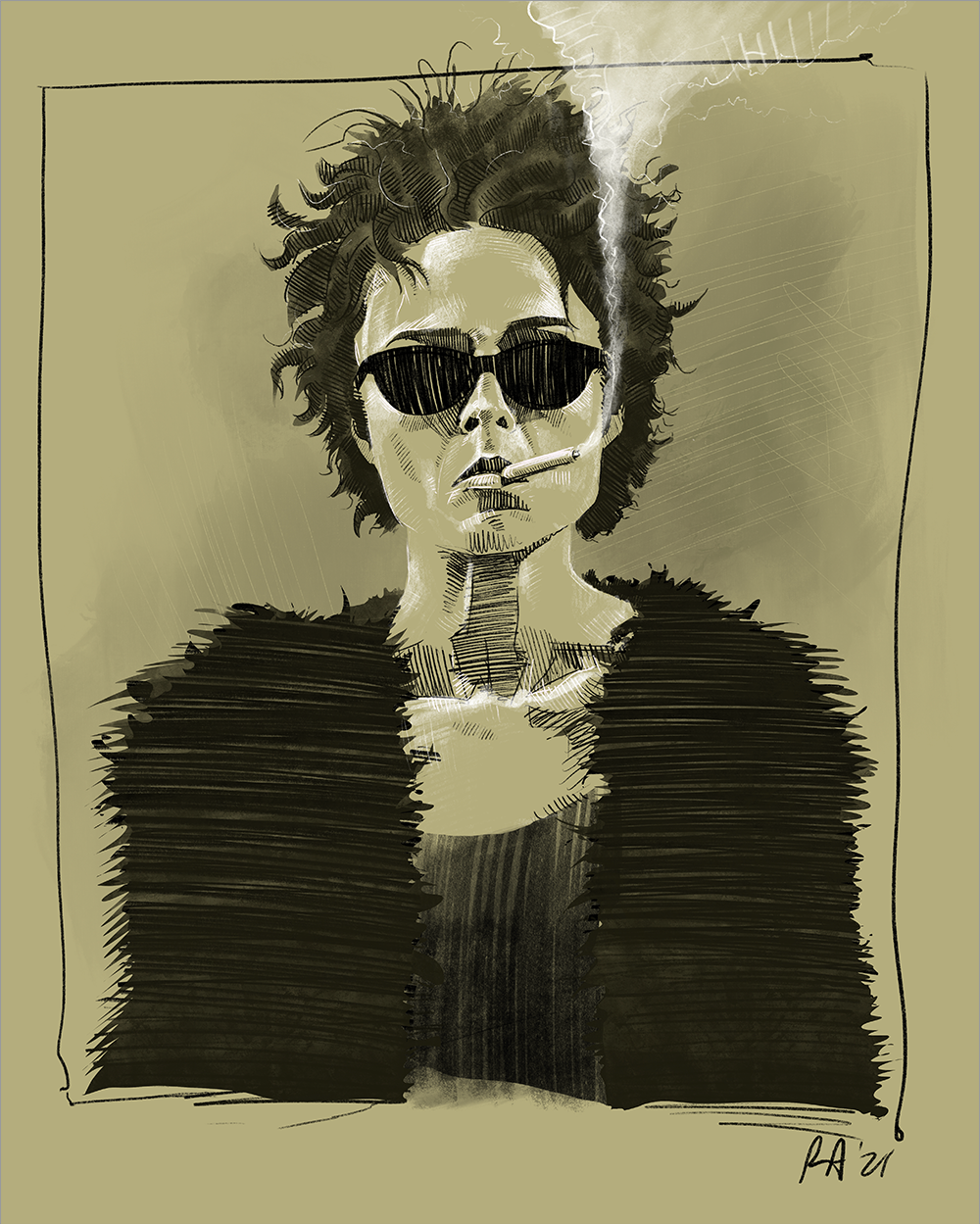 "Marla (Cancer)" by RapscallionArt