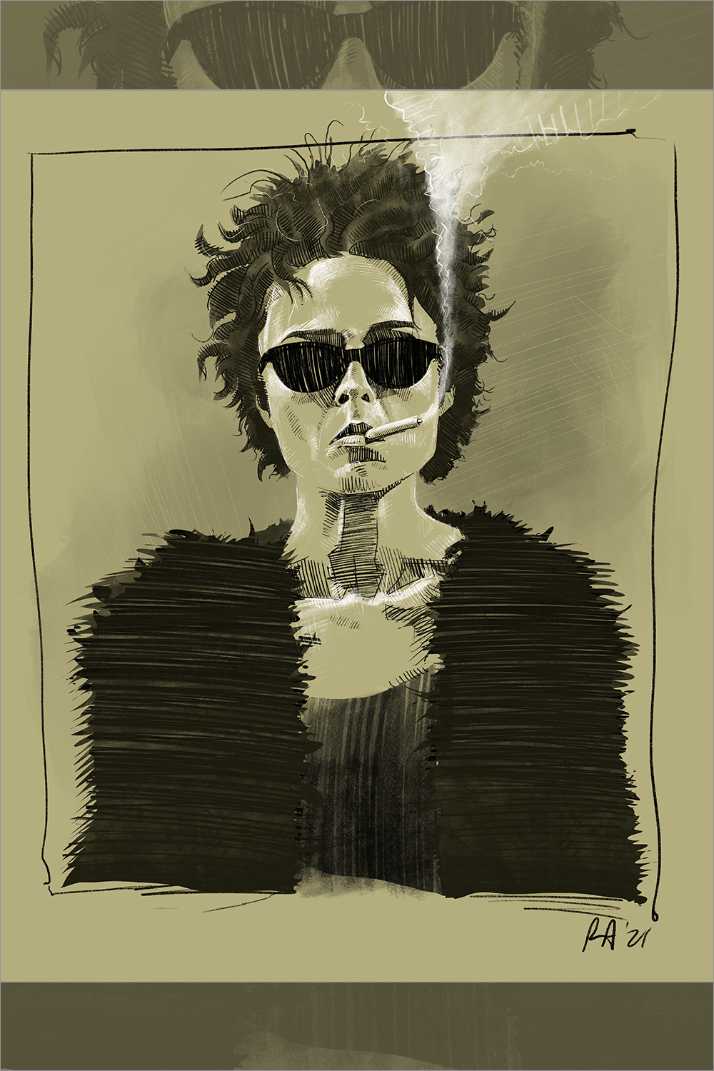 "Marla (Cancer)" by RapscallionArt
