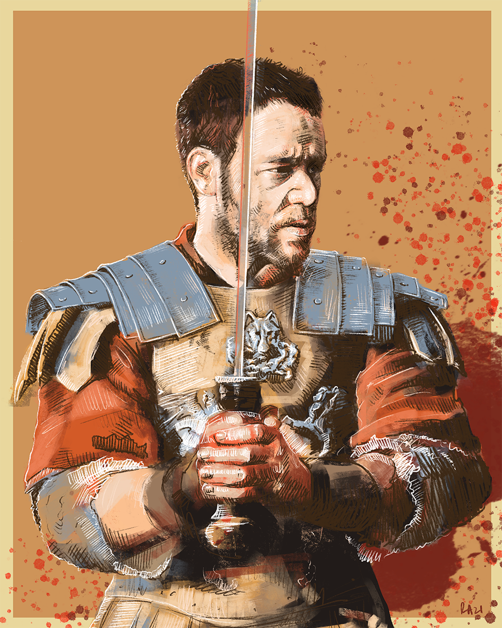 "Maximus" by RapscallionArt