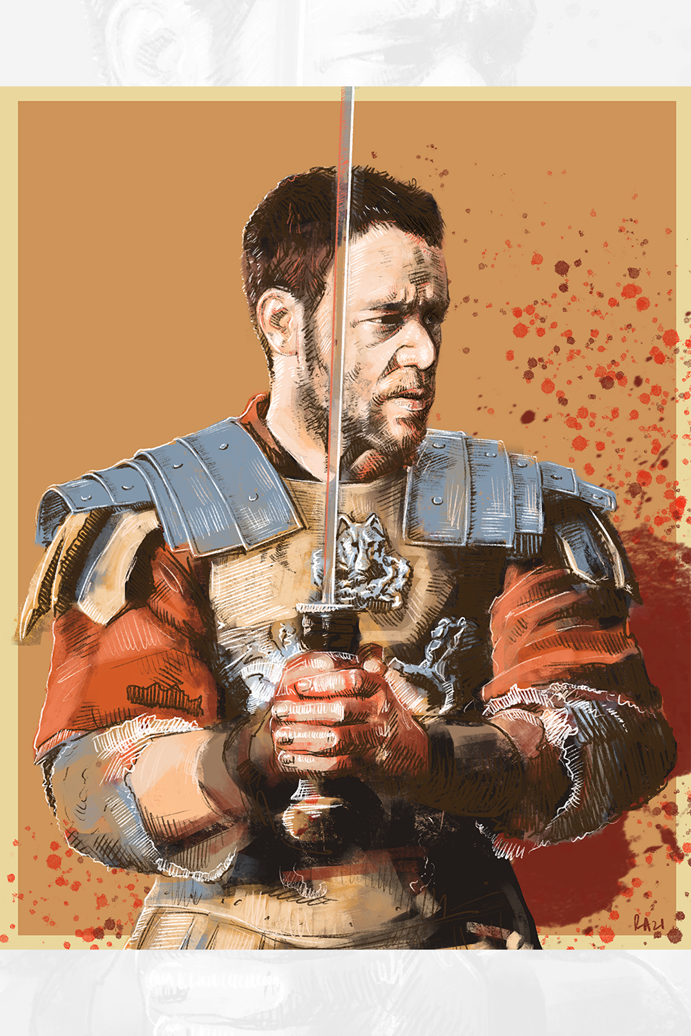 "Maximus" by RapscallionArt