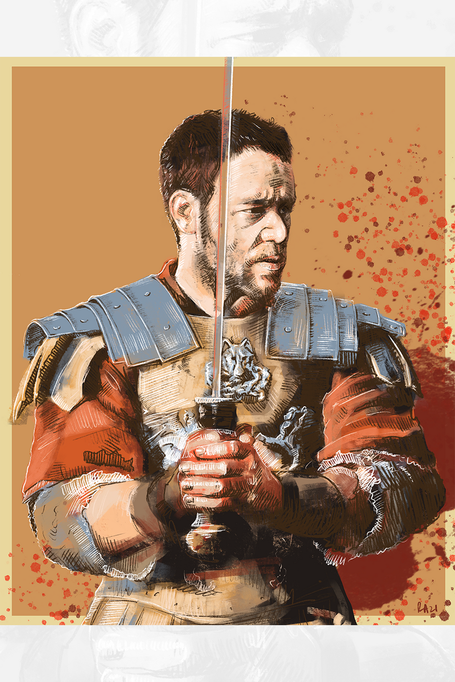 "Maximus" by RapscallionArt