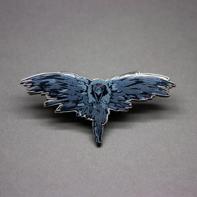 323. "Three Eyed Raven" Pin by Felt Good Co. - Hero Complex Gallery
