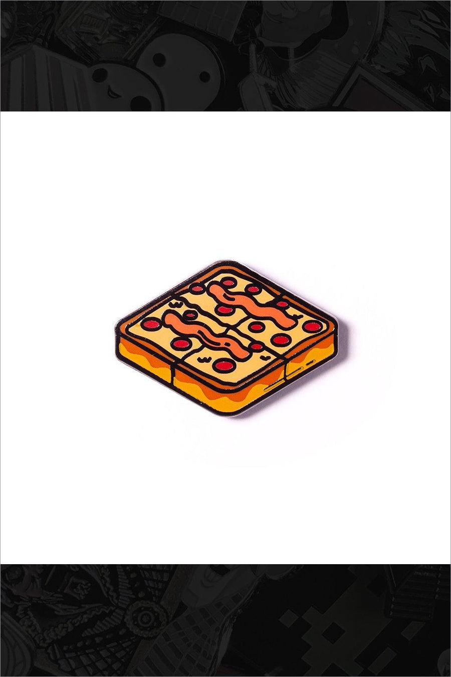 419. "Square Pizza" Pin by Reppin Pins - Hero Complex Gallery
