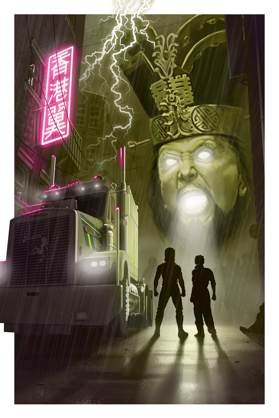 "Stand Off" by Robin Springett