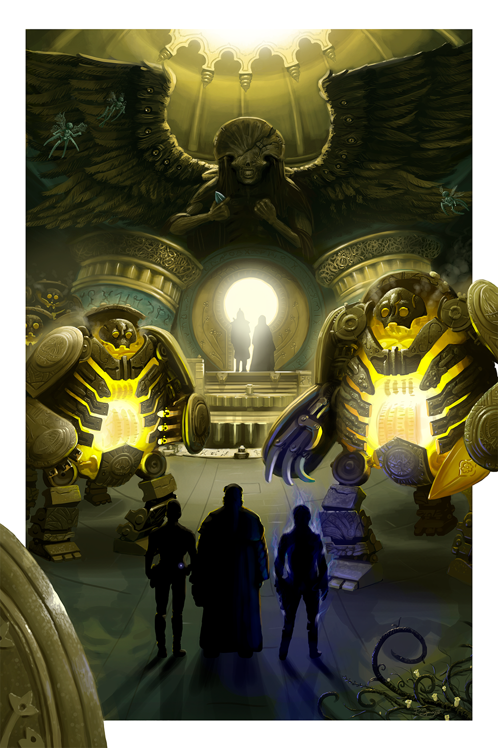 "Golden Army" by Robin Springett