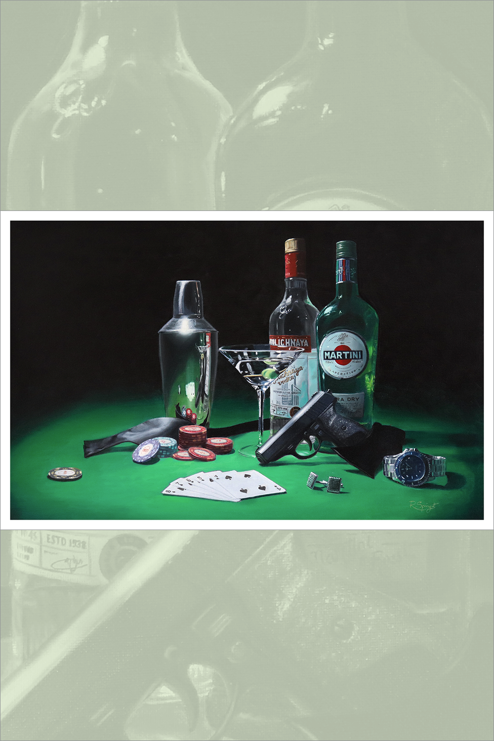 "Shaken Not Stirred" by Robin Springett