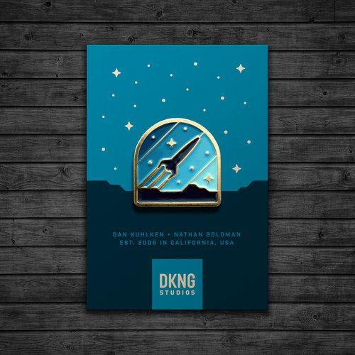 311. "Rocket" Pin by DKNG - Hero Complex Gallery