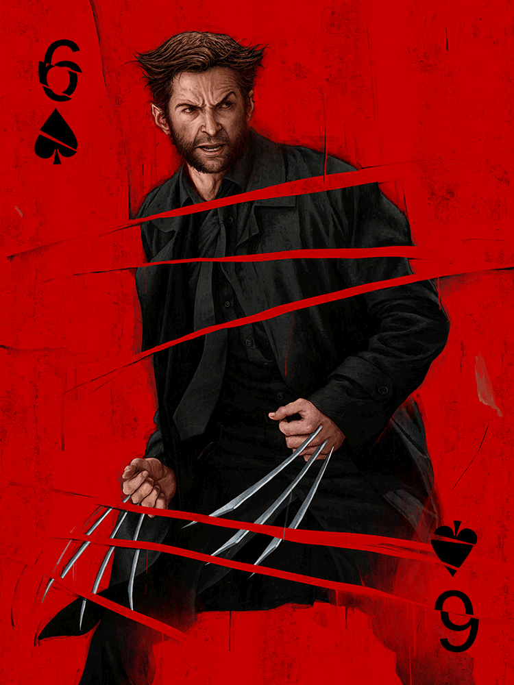 6 of Spades Variant by Rory Kurtz - Hero Complex Gallery