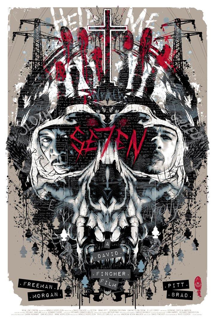 "Se7en" by Rhys Cooper - Hero Complex Gallery