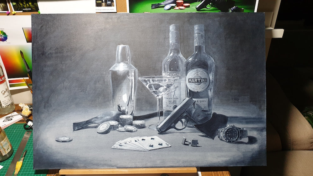 "Shaken Not Stirred" by Robin Springett