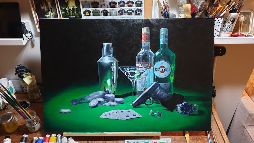 "Shaken Not Stirred" by Robin Springett