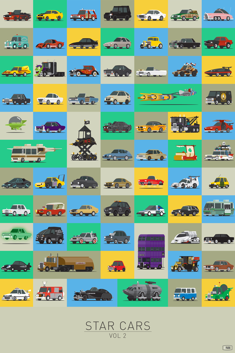 "Star Cars - Vol 2" by Scott Park - Hero Complex Gallery