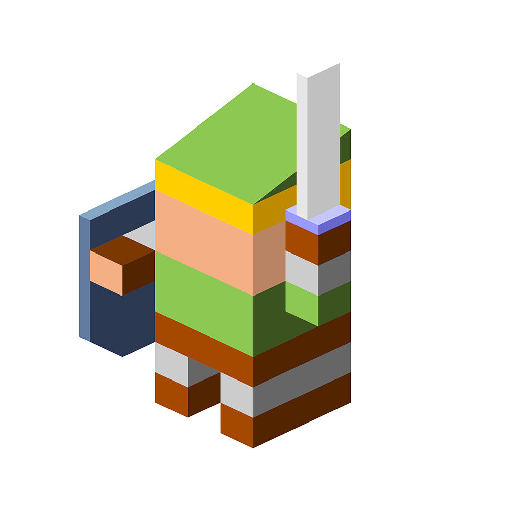 "Link" by Salvador Anguiano - Hero Complex Gallery