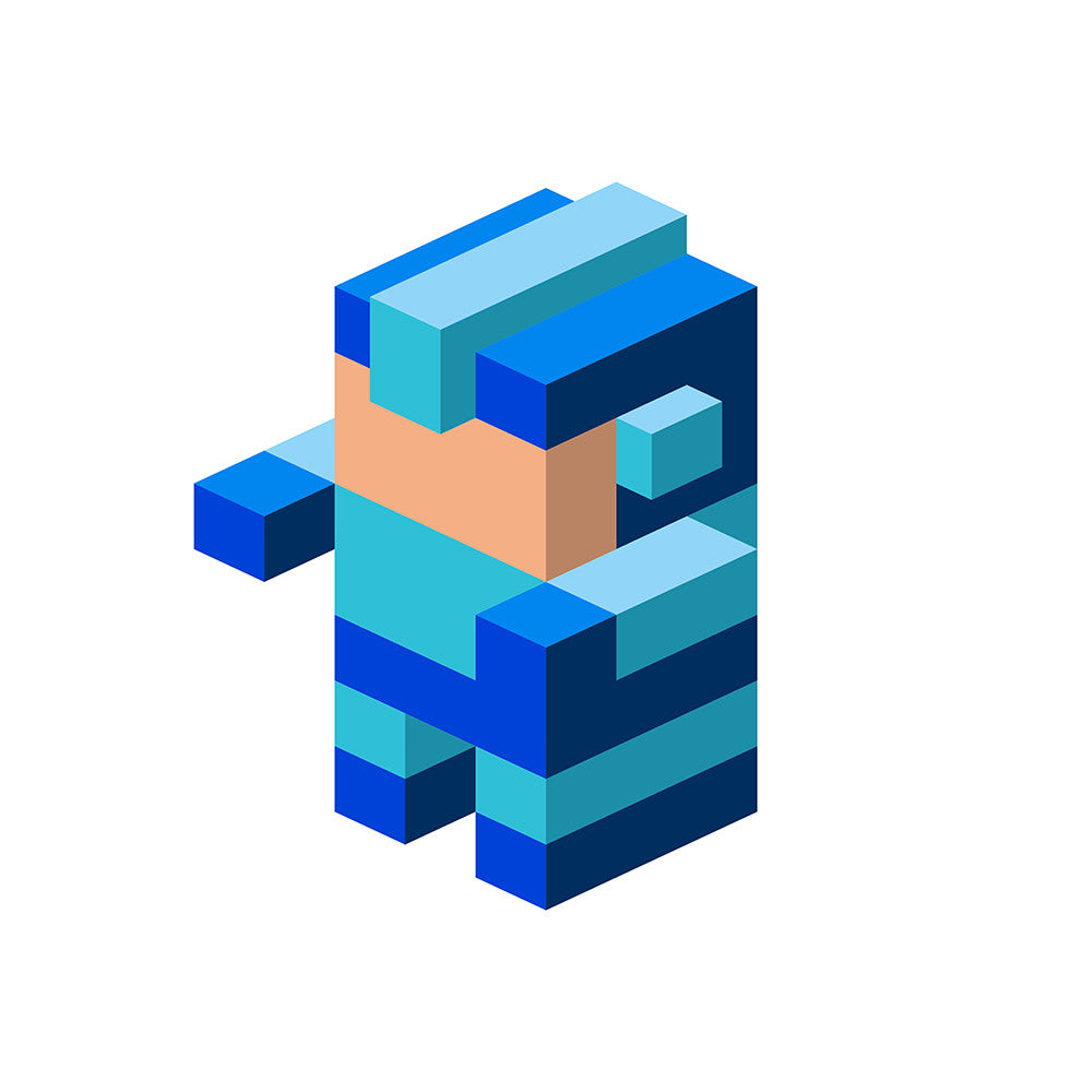 "Megaman" by Salvador Anguiano - Hero Complex Gallery