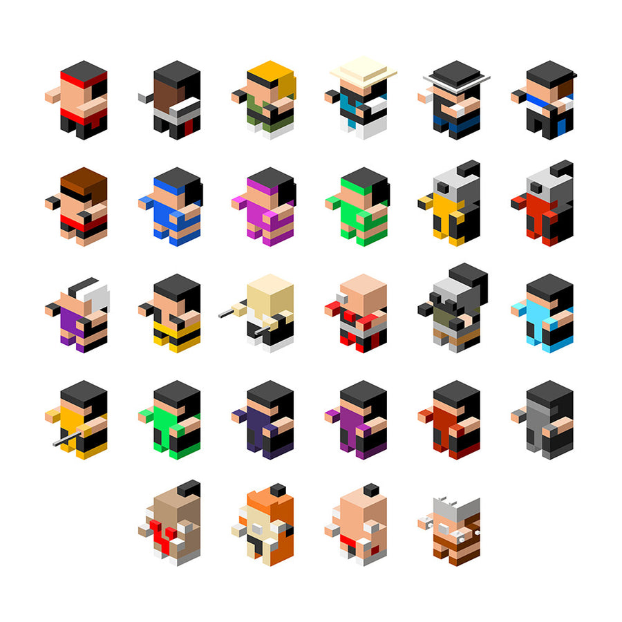 "Mortal Kombat" by Salvador Anguiano - Hero Complex Gallery
