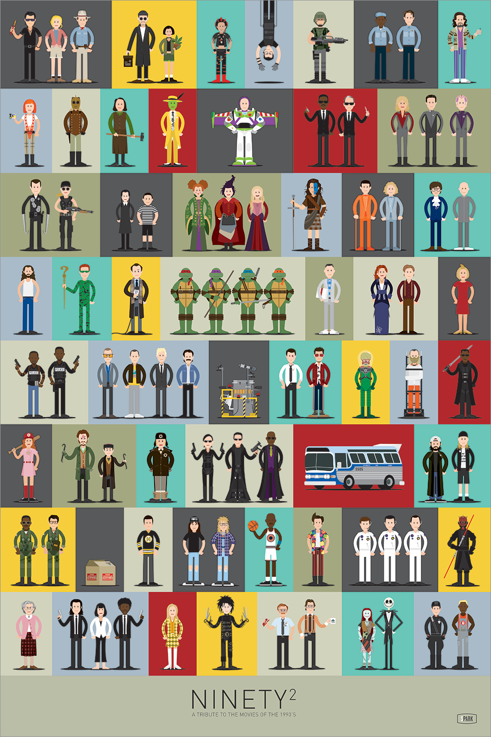 "90's" by Scott Park - Hero Complex Gallery