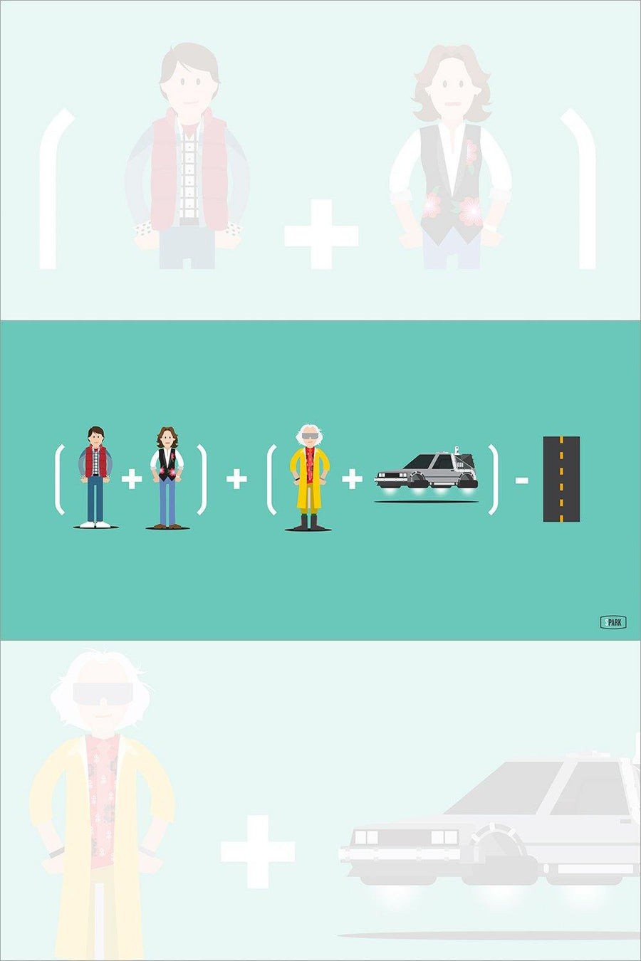 "Movie Math - Roads?" by Scott Park - Hero Complex Gallery