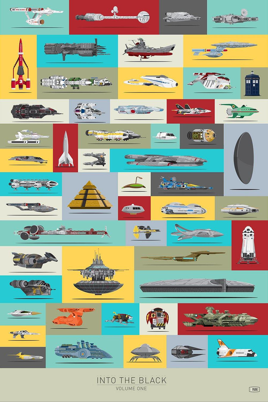 "Into the Black" Vol 1 by Scott Park - Hero Complex Gallery