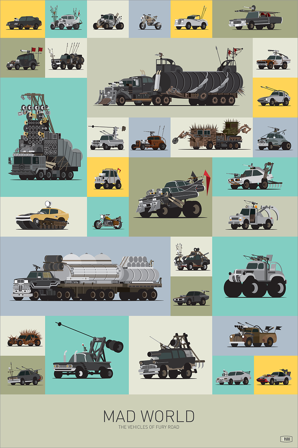 "Mad World" by Scott Park - Hero Complex Gallery