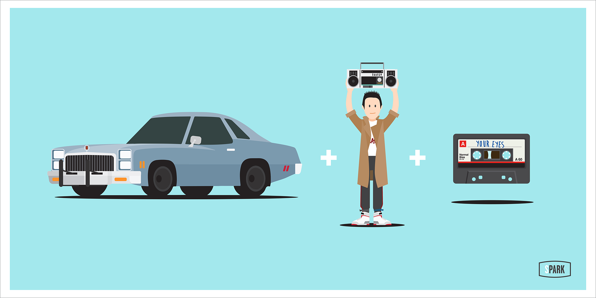 "Boombox Serenade" by Scott Park - Hero Complex Gallery