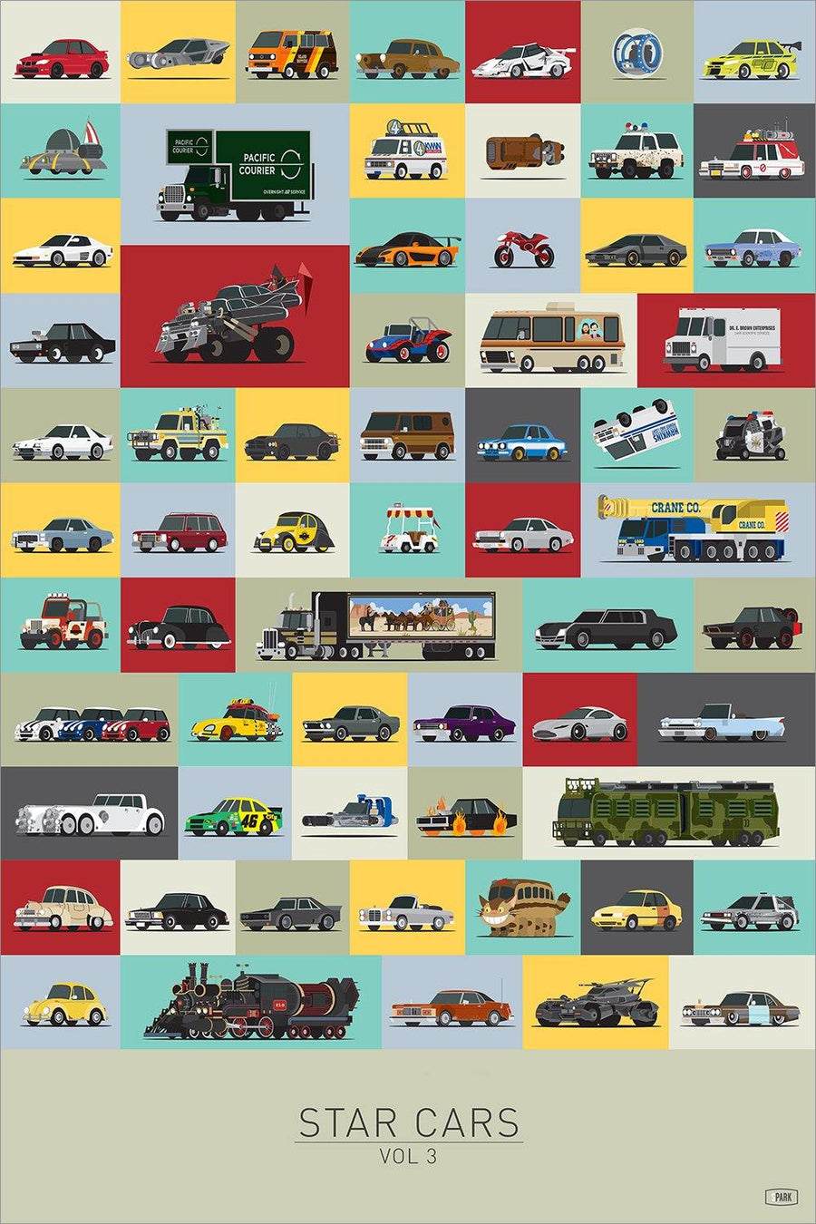 "Star Cars - Vol 3" by Scott Park - Hero Complex Gallery