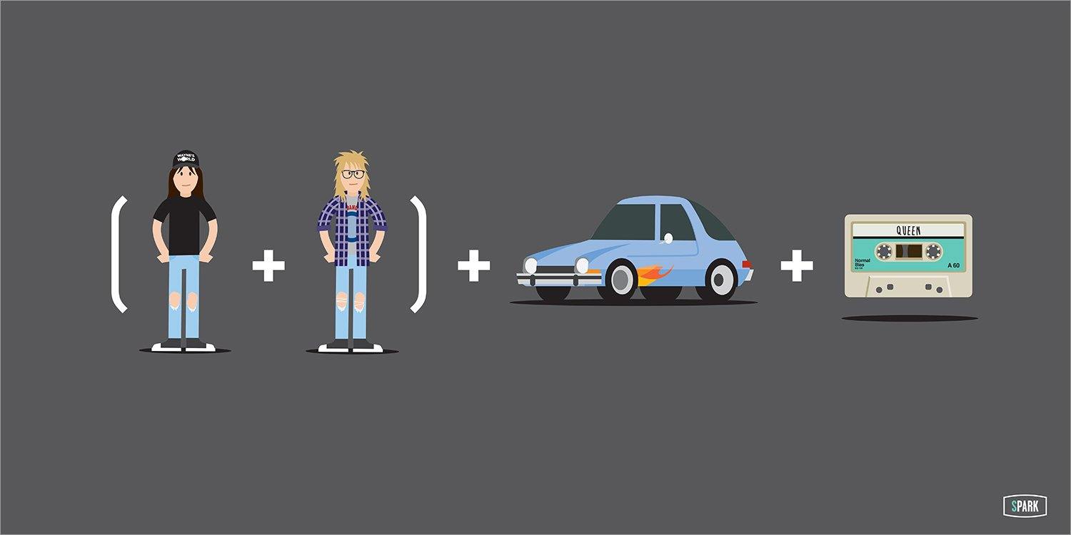 "Movie Math - Party On" by Scott Park - Hero Complex Gallery