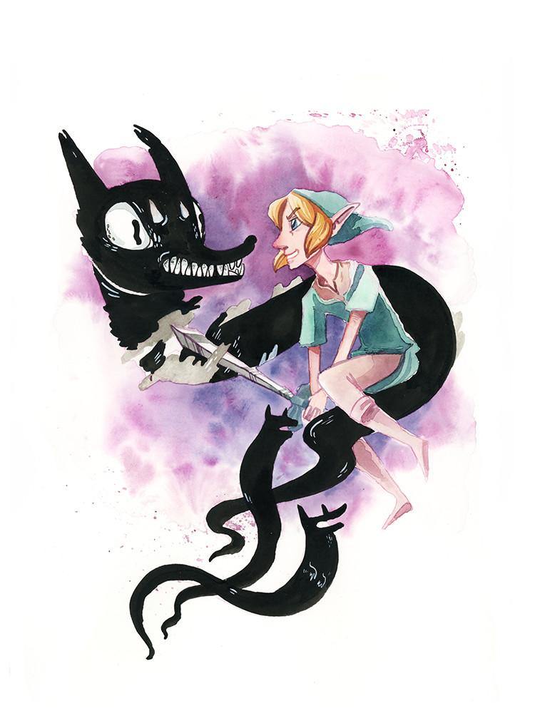 "Death to Fear" by Shelley Couvillion - Hero Complex Gallery
