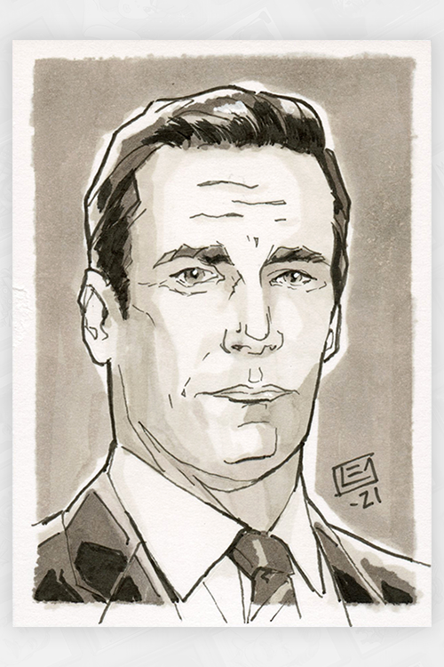 "Don Draper" by Aaron Lea