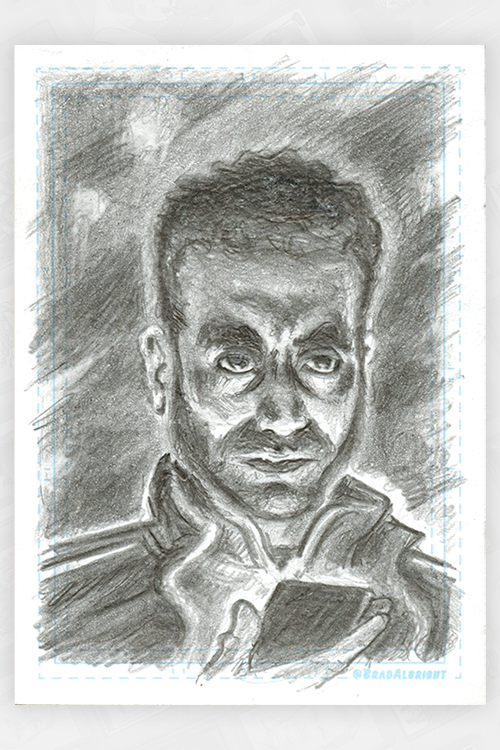 "He's here, he's there, he's every-fucking-where. Roy Kent! Roy Kent!" by Brad Albright