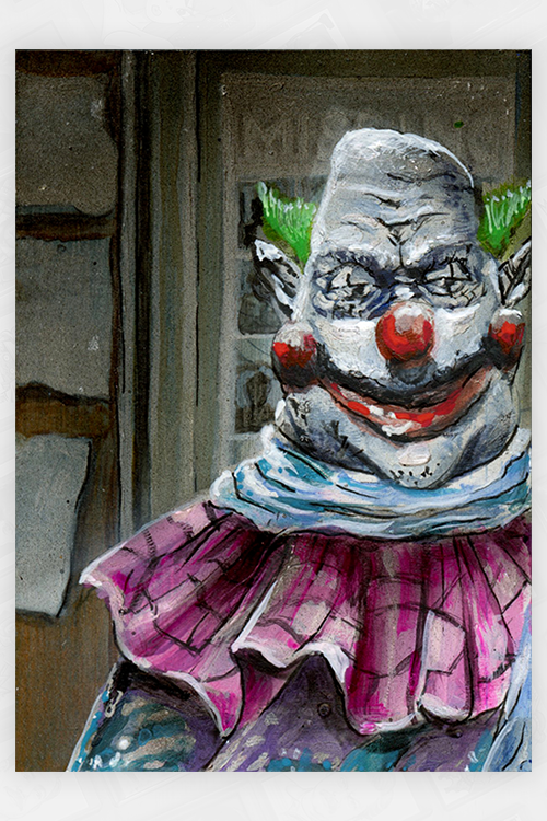 "Don't worry Dave, all we want to do is kill you" Diptych by Brian Hebets