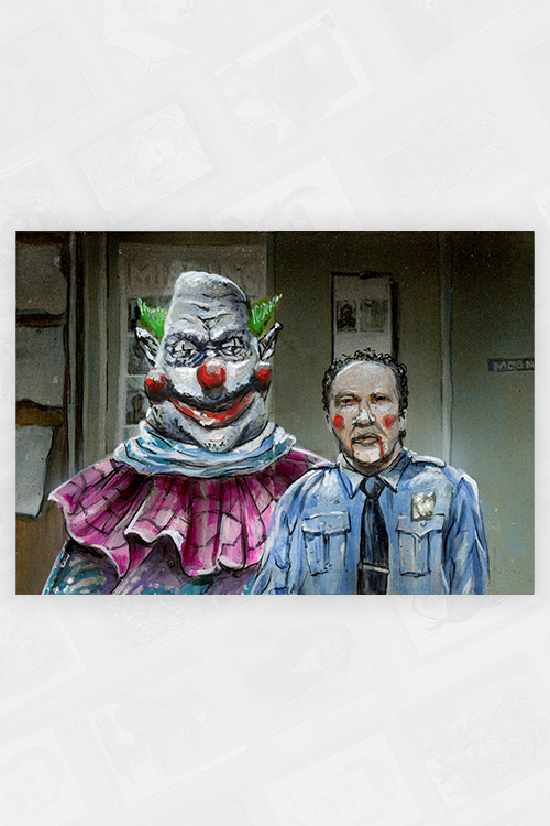 "Don't worry Dave, all we want to do is kill you" Diptych by Brian Hebets