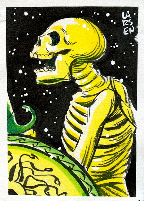 "Skeleton" by C. Larsen