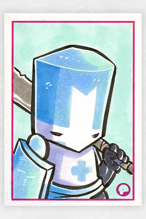 "Blue Knight" by Drawntworks