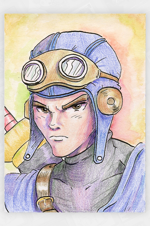 "HEROES OF DRAGON QUEST #2" by ENOCH’S EASEL