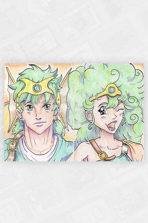 "HEROES OF DRAGON QUEST #4" Set by ENOCH’S EASEL