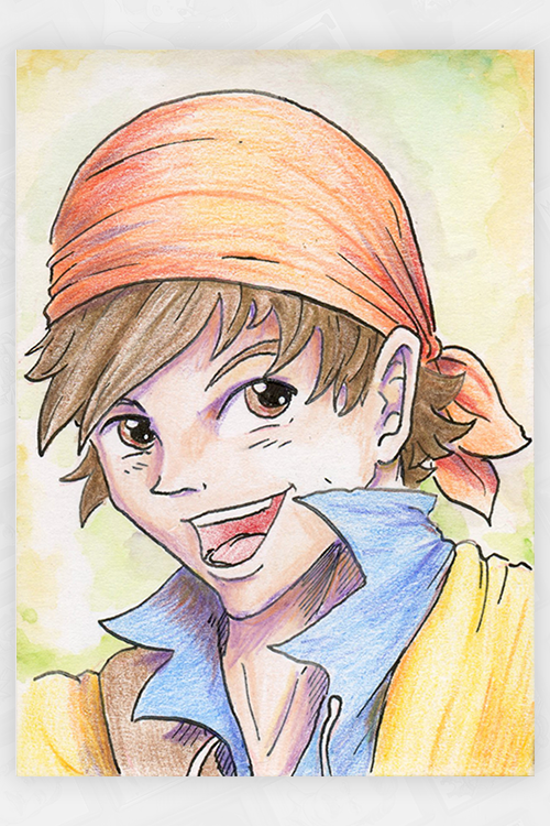 "HEROES OF DRAGON QUEST #8" by ENOCH’S EASEL