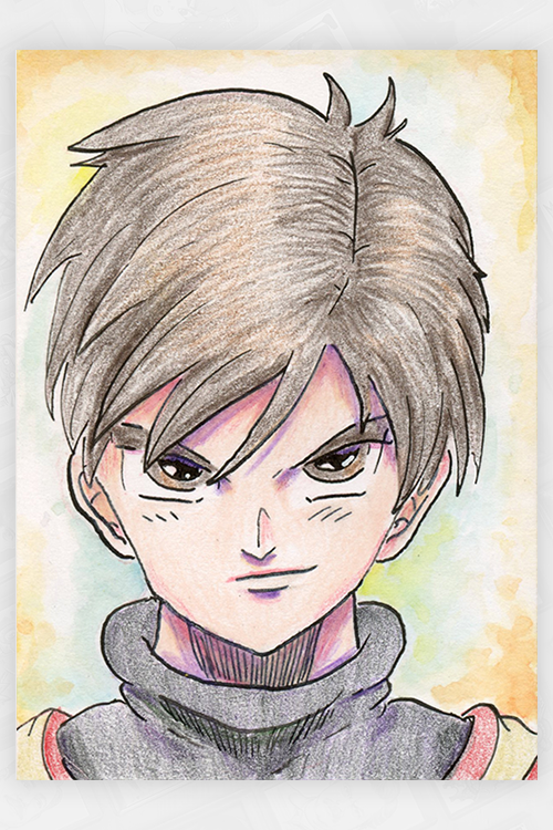 "HEROES OF DRAGON QUEST #9" by ENOCH’S EASEL