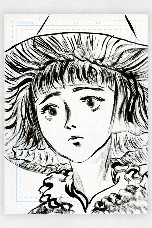 "Farnese and Serpico" Diptych by Isip Xin