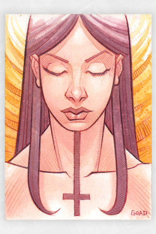 "Cross Throat” by Jason Goad