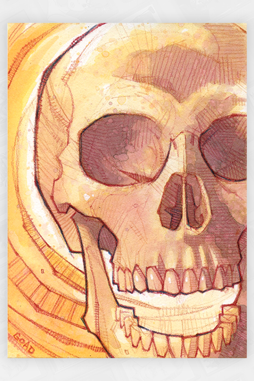 "Skull Halo" by Jason Goad