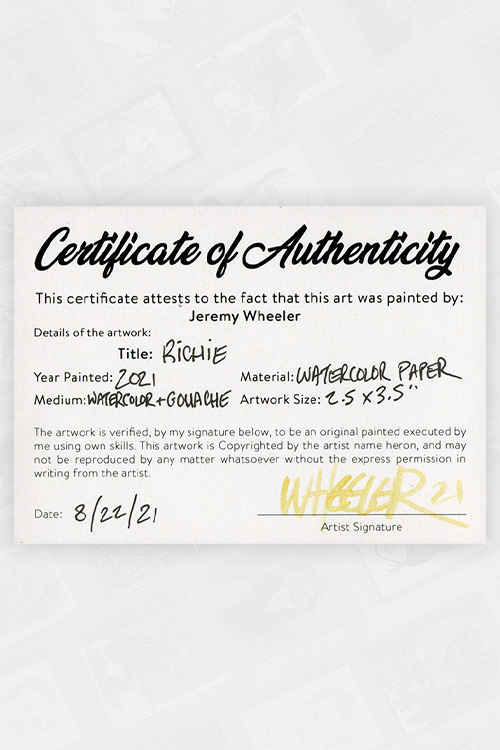 "Richie" by Jeremy Wheeler