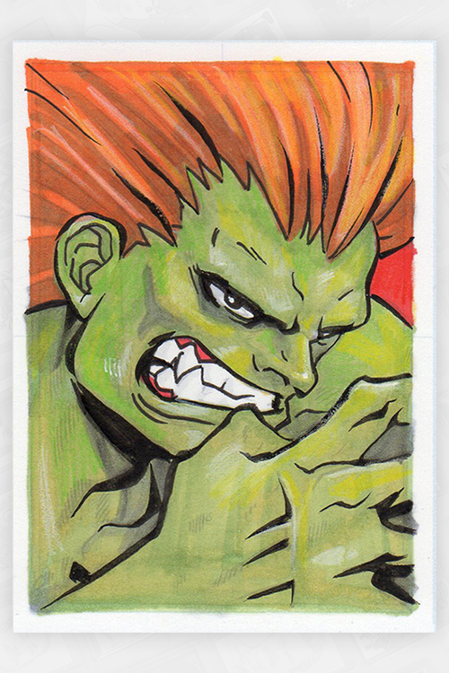 "Lightning Beast" by Mike McGee