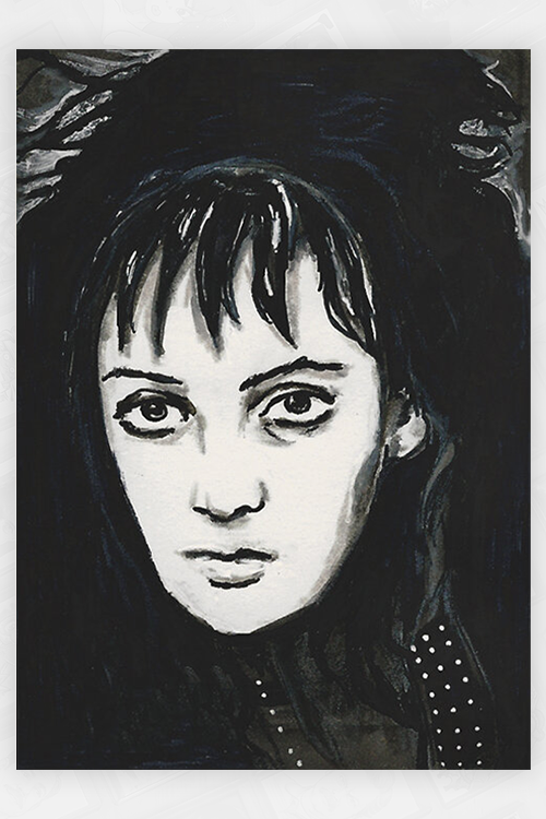 "Lydia Deetz" by Nathan Anderson (NAARRT)