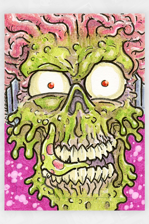 "Face of the enemy!" by Raymond Lowell