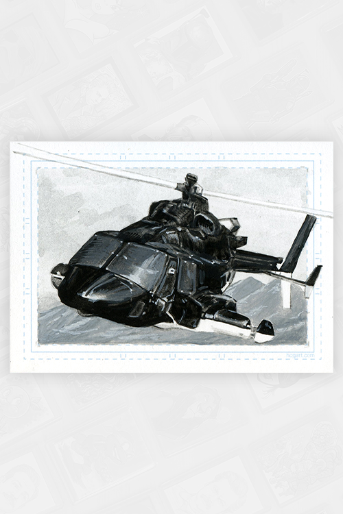 "Airwolf" by Robin Springett